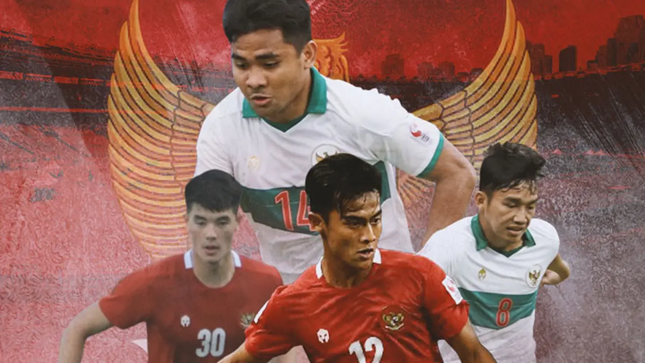 Timnas Indonesia - Witan Sulaeman, Elkan Baggott, Asnawi Mangkualam, Pratama Arhan