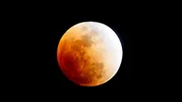 Gerhana Bulan (Ilusntrasi) (Getty Images/AFP/Joe Raedle)