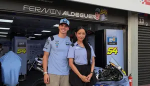 Lucinta Luna Dukung BK8 Gresini Racing di Mandalika GP 2026, Kontennya Ditonton Hampir 5 Juta Kali!