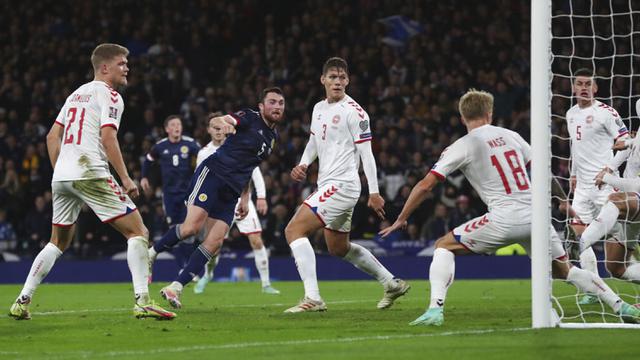 FOTO: Taklukkan Denmark, Skotlandia Jaga Asa Lolos ke Piala Dunia 2022