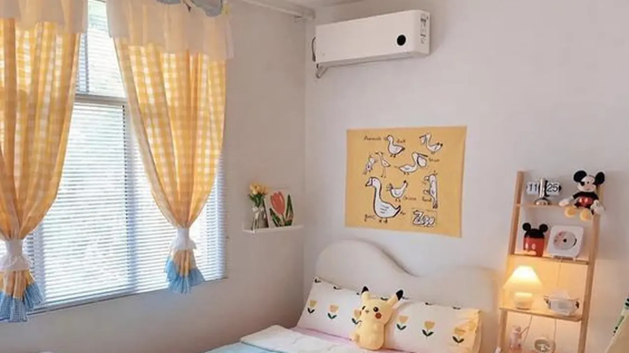 Kamar Anak Perempuan Ukuran 3x3 dengan Nuansa Ceria