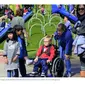 Taman Bermain Inklusif Anak-Anak Disabilitas di California, Amerika Serikat. (VOA Indonesia)