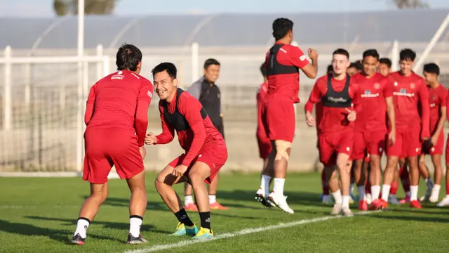Foto: Senyum Semringah Pemain Timnas Indonesia saat Sesi Latihan di Turki, Sudah Ada Rafael Struick dan Ivar Jenner