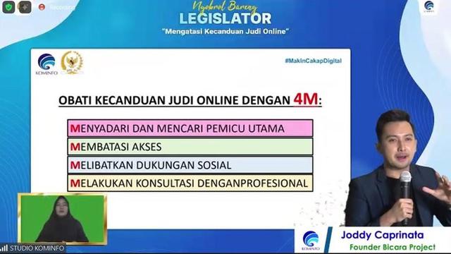 Founder Bicara Project, Joddy Caprinata