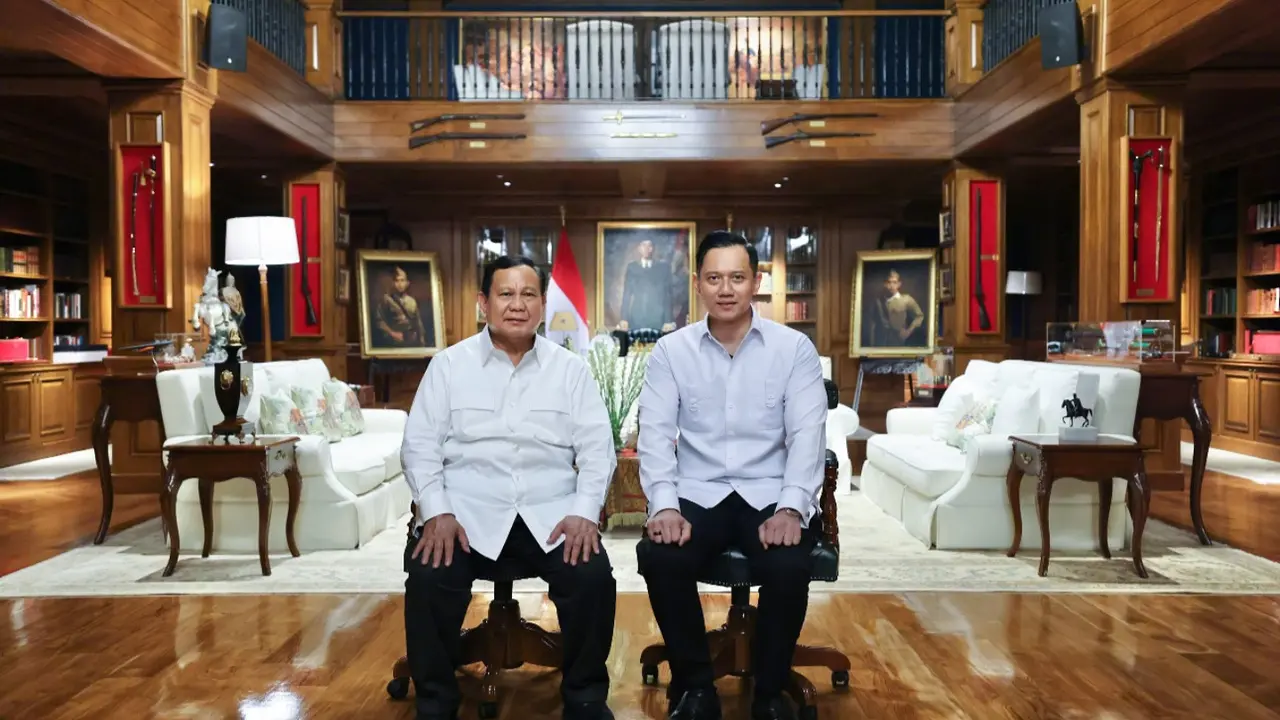AHY dan Prabowo