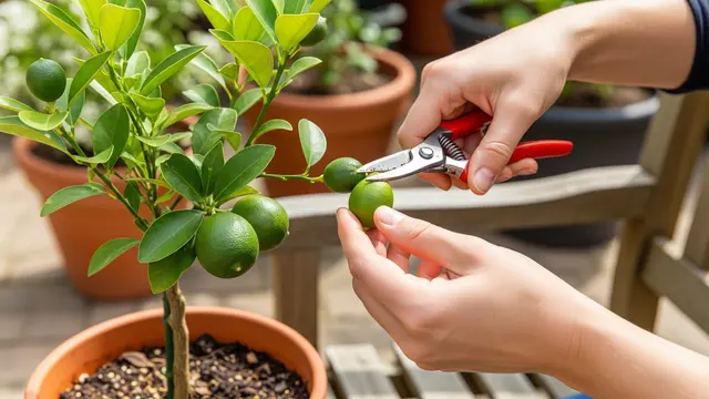 Cara Membuat Pohon Buah Mini Tetap Pendek Tapi Produktif/Gemini AI