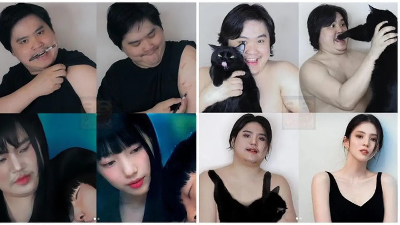 6 Cosplay Low Budget Jadi Seleb Cewek Drama Korea Ini Kelewat Unik, Kocak