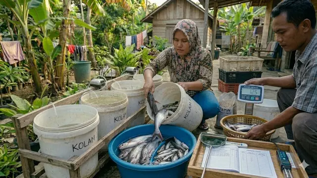 Cara Budidaya Ikan Patin di Tong Cat Bekas dengan Sistem Sederhana