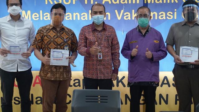 Vaksinasi Covid-19 di Sumut