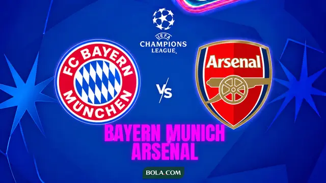 Ilustrasi Bayern Munchen Vs Arsenal