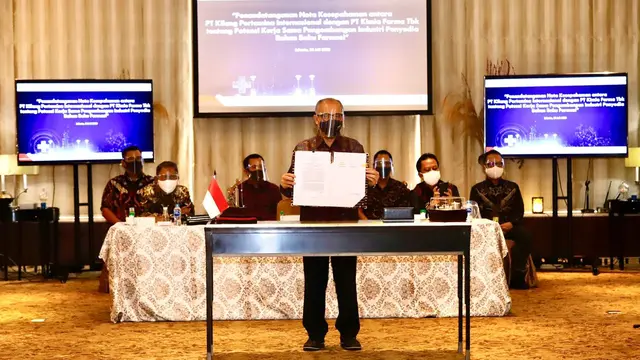 Pertamina Siap Jamin Pasokan Bahan Baku Farmasi Tanah Air Bersama Kimia Farma