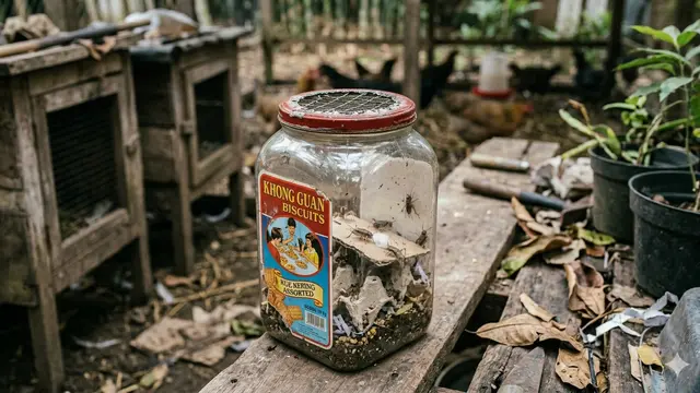 Manfaatkan Toples Bekas Kue Kering untuk Ternak Rumahan