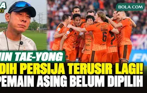 Shin Tae-yong Sedih Persija Terusir Lagi dari Jakarta, 3 Pemain Asing untuk League Cup Belum Dipilih