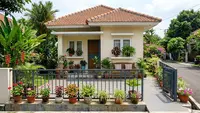 8 Inspirasi Pagar Teras Pendek yang Membuat Rumah Terasa Lapang, Cocok untuk Hunian Minimalis