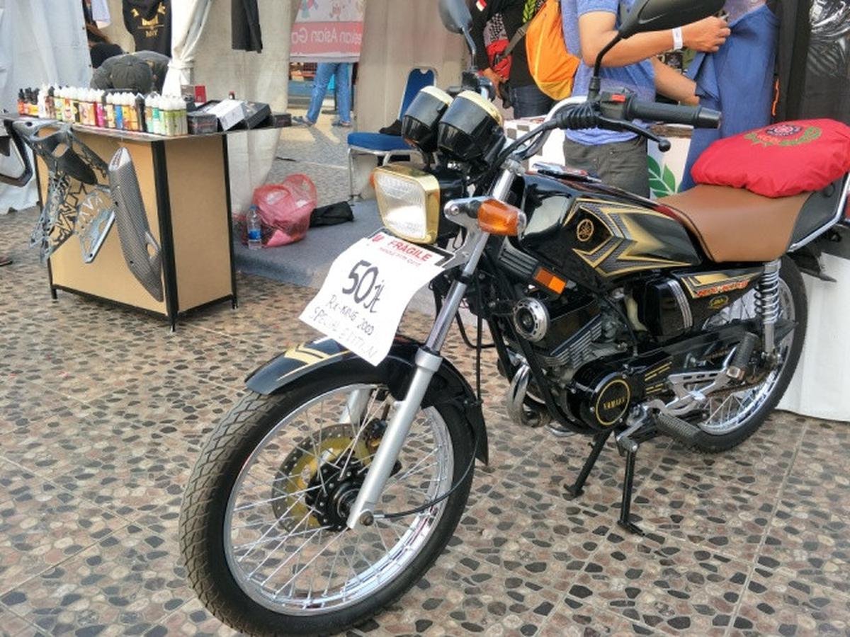 Yamaha RX King Edisi Spesial 20 Tahun Banderolnya Rp 50 Juta