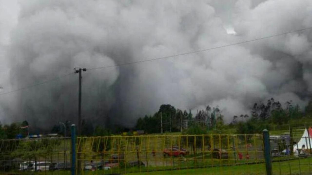 Ilustrasi – Erupsi Kawah Sileri, Dieng. (Foto: Liputan6.com/BPBD BNA/Muhamad Ridlo)