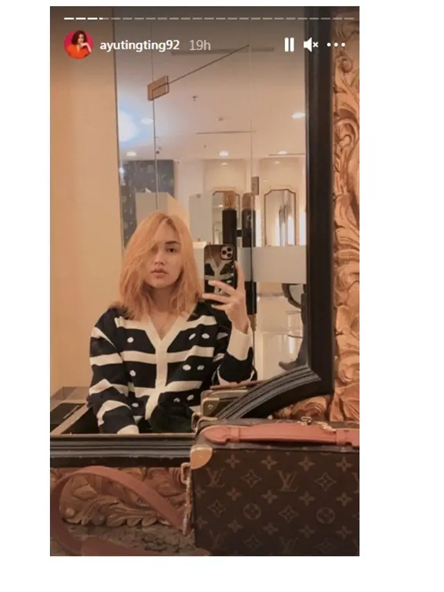 Ganti Warna Rambut, Ini 7 Potret Terbaru Ayu Ting Ting yang Curi Perhatian