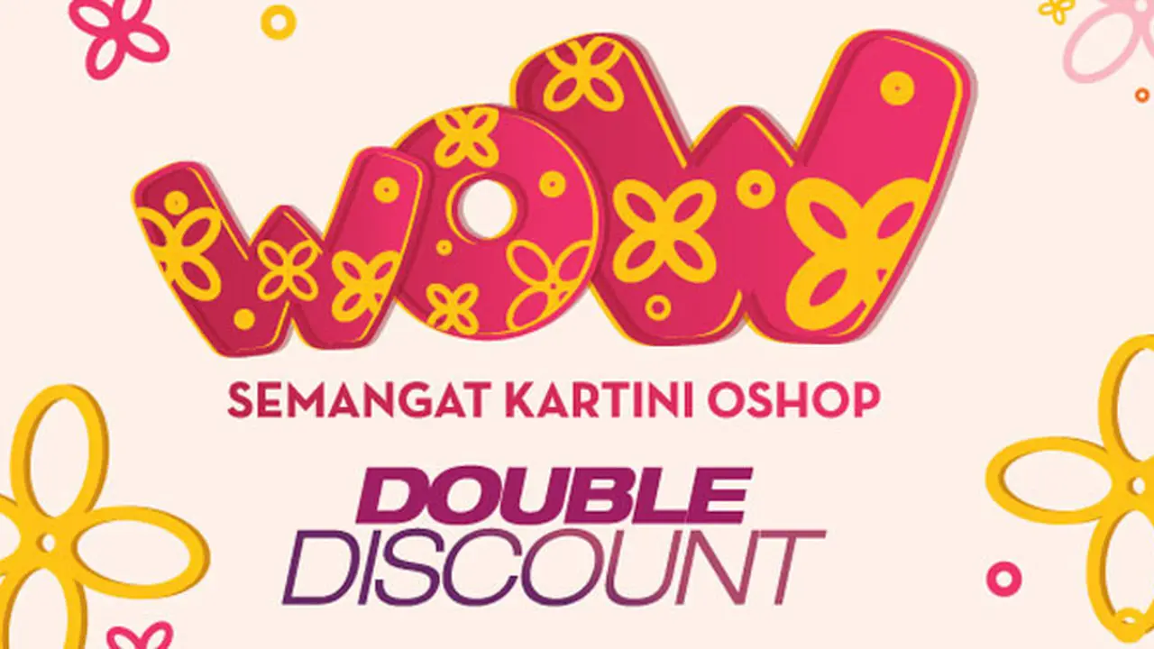 Promo OSHOP Bulan Ini: WOW Double Discount!