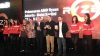 Peluncuran prosesor desktop AMD Ryzen 5. Liputan6.com/Agustinus Mario Damar