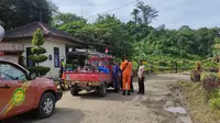 Tim SAR Balikpapan Kalimantan Timur dalam pencarian korban tenggelam di Sungai Mahakam.