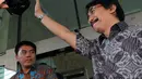 Kali ini Adhyaksa diperiksa sebagai saksi untuk tersangka, Direktur Utama PT Dutasari Citalaras, Machfud Suroso, Jakarta, Rabu, (7/5/2014) (Liputan6.com/Faisal R Syam)