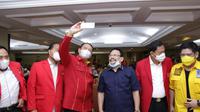 saat Sosialisasi Empat Pilar MPR RI dengan Dewan Pimpinan Nasional Sentral Organisasi Karyawan Swadiri Indonesia (Depinas SOKSI) di Manado, Selasa (17/11/20).