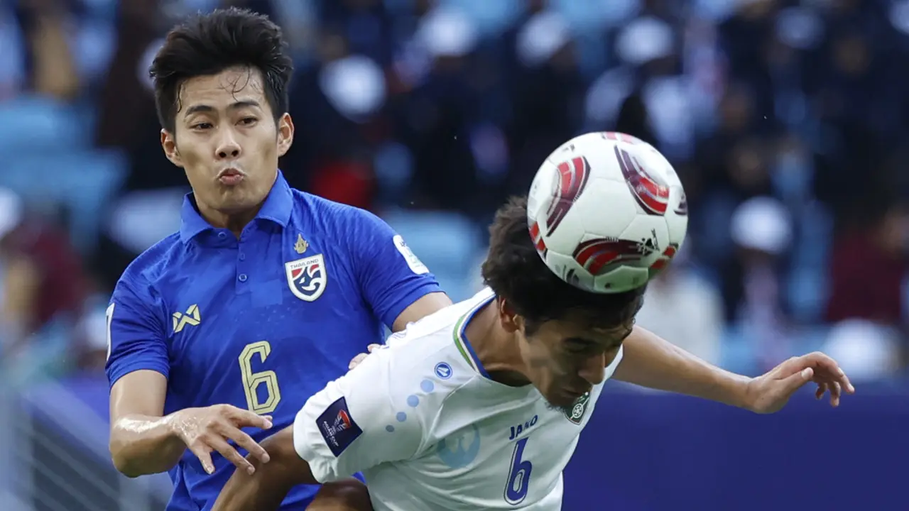 Sarach Yooyen - Timnas Uzbekistan Vs Timnas Thailand di Piala Asia 2023