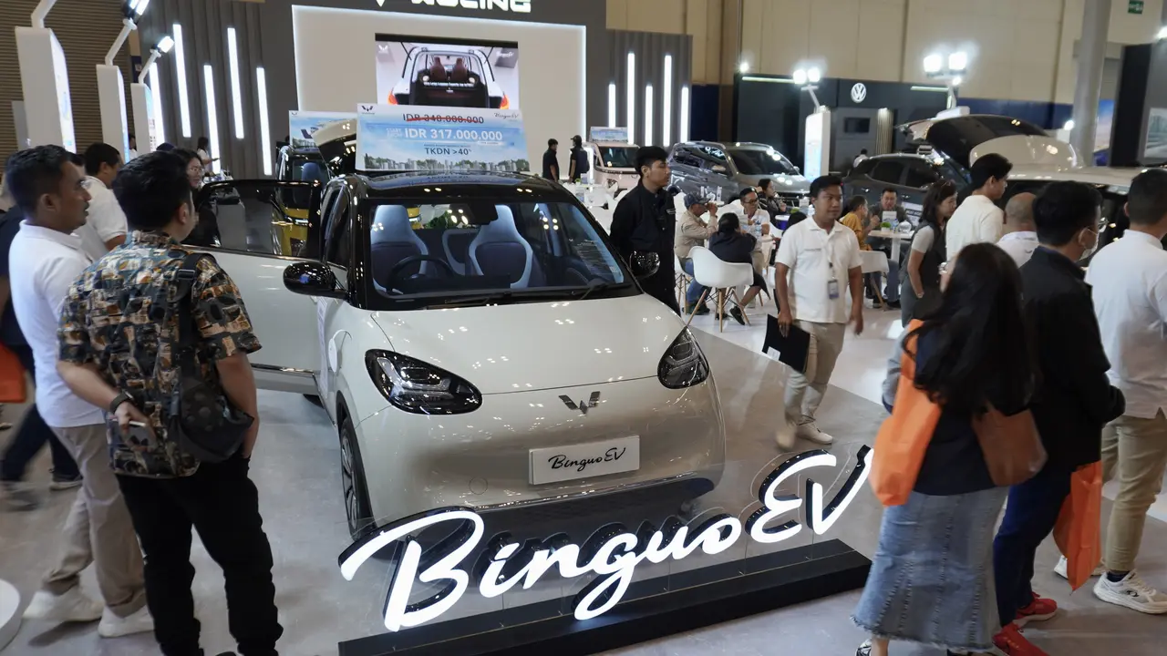 Wuling Pamer Jajaran Mobil Listriknya di BCA Expoversary (ist)