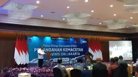Ketua DPRD DKI Jakarta Prasetyo Edi Marsudi saat membuka acara diskusi Penanganan Kemacetan DKI Jakarta, Hotel Borobudur, Jakarta Pusat, Kamis (6/7) (Muhammad Genantan Saputra/Merdeka.com)