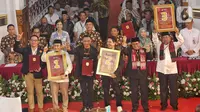 Sebelumnya, pada Minggu (22/9/2024), Komisi Pemilihan Umum (KPU) DKI Jakarta telah menetapkan tiga pasang calon gubernur dan wakil gubernur dalam Pemilihan Kepala Daerah (Pilkada) DKI Jakarta. (Liputan6.com/Angga Yuniar)