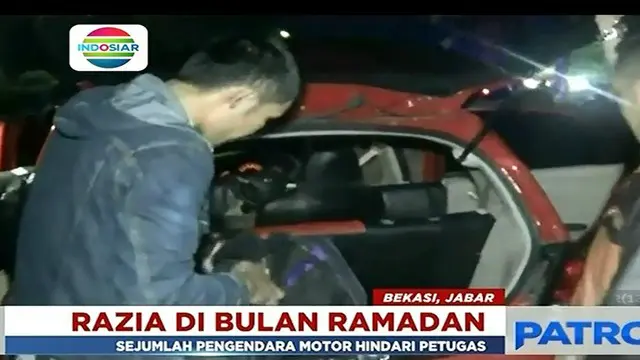 Jaga Kekhusyukan Ibadah Ramadan, Polsek Tambun Gelar Razia