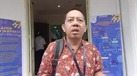 Pengemudi ojek online Fatoni Rahman usai menyampaikan aduan melalui layanan 'Lapor Mas Wapres' di Sekretariat Wakil Presiden, Kebon Sirih, Jakarta Pusat, pada Senin (11/11/2024). (Dok. Istimewa)