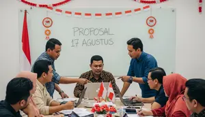 Contoh Proposal Agustusan RT HUT RI 81, Rapi dan Siap Dipakai
