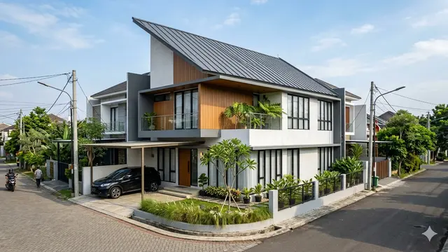 Rumah Atap Miring