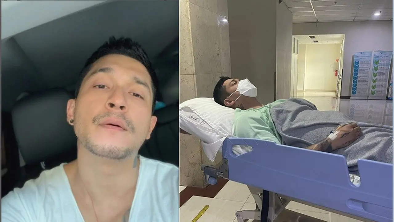 Miller Khan jalani operasi lipoma (Foto: Instagram/@miller_khan)