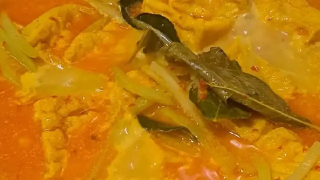 Gulai Labu Siam dan Tahu untuk Dinikmati dengan Ketupat Lebaran Idul Adha