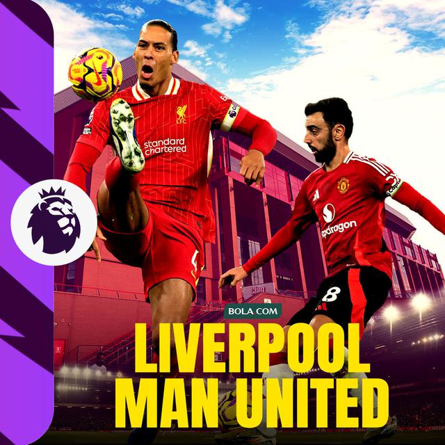Liga Inggris - Liverpool Vs MU - Duel Pemain