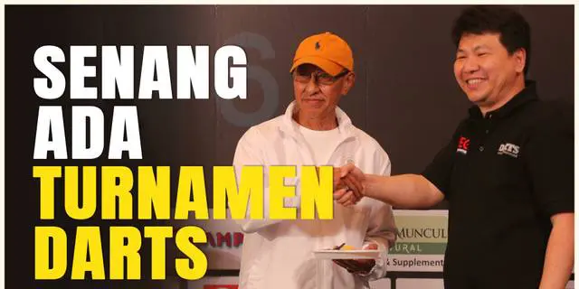 VIDEO: Legenda Darts, Suwendi Bersyukur Adanya Turnamen Darts National Competition 2024 Series 4