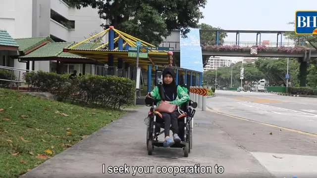 Sumaiyah, driver ojol difabel.