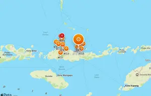 Nagekeo NTT Diguncang Gempa Beruntun, Terkuat M 4,8