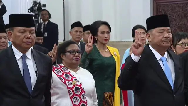 Gaya Berkebaya Para Perempuan Wakil Menteri Prabowo Subianto Saat Pelantikan di Istana Negara, dari Isyana Bagoes Oka hingga Veronica Tan