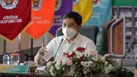 Wakil Menteri Kesehatan RI Dante Saksono Harbuwono melakukan kunjungan kerja ke Poltekkes Surakarta pada 12 Desember 2022. (Dok Kementerian Kesehatan RI)
