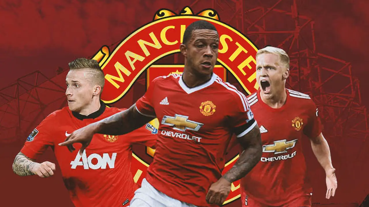 Manchester United - Alexander Buttner, Memphis Depay, Donny van de Beek