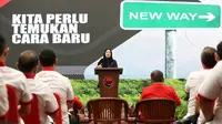 Ketua DPP PDI Perjuangan (PDIP) Puan Maharani di acara pelantikan Pengurus Dewan Pimpinan Pusat Taruna Merah Putih masa bakti 2019-2024 di Kantor DPP PDIP, Jakarta Pusat, Selasa (11/7/2023). (Foto: Dokumentasi PDIP).