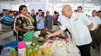 KemenKopUKM meresmikan Pasar Kareka Nduku Selatan di Kabupaten Sumba Barat, Nusa Tenggara Timur (NTT), yang menjadi bagian dari program bantuan revitalisasi pasar rakyat yang akan dikelola oleh koperasi pasar. (Istimewa)