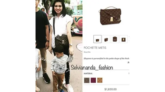 5 Koleksi Tas Selvi Ananda Menantu Jokowi, Ada yang Seharga Motor Gede