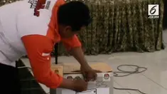 Dua TPS di Kaltim hanya didatangi 4 pemilih saja karena warga yang lain sedang berlibur ke luar kota.