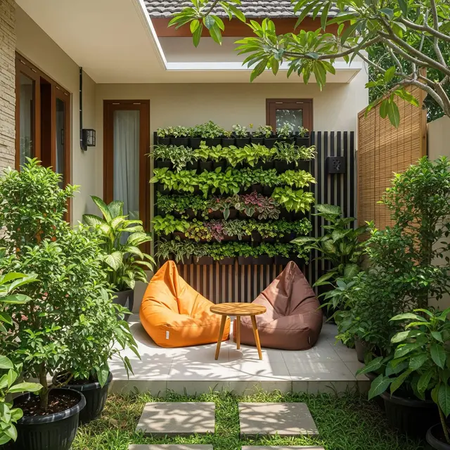 Makeover Halaman Depan Jadi Tempat Nongkrong Nyaman