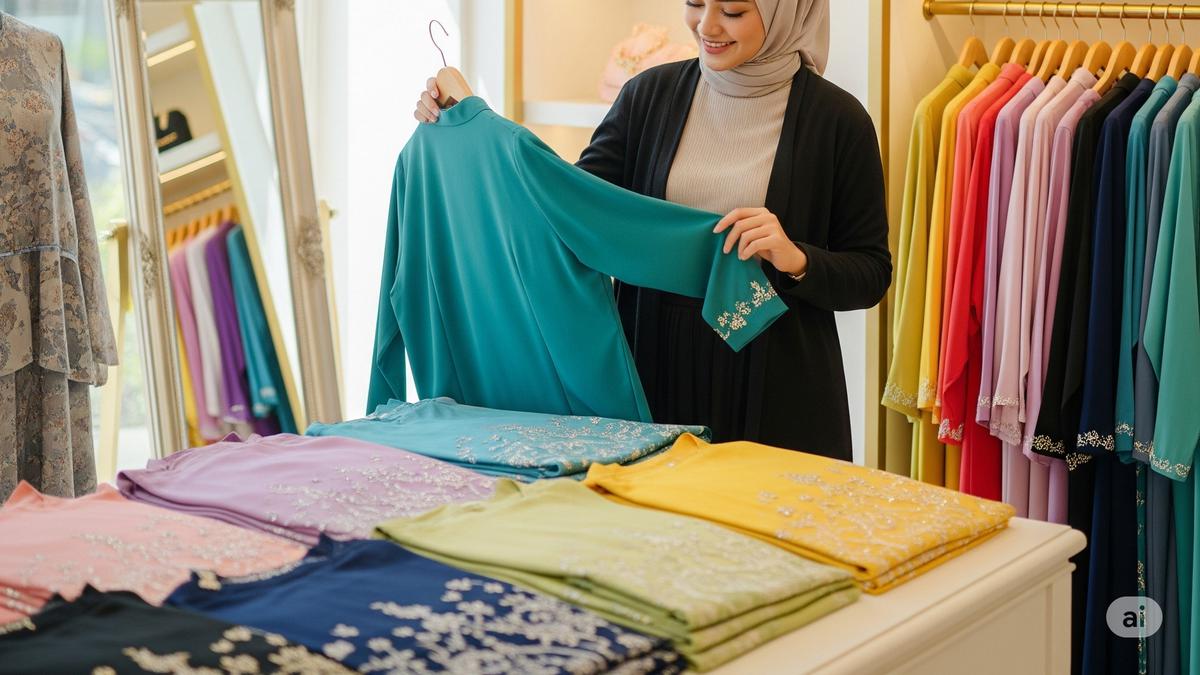 7 Model Gamis yang Cocok untuk Pinggul Besar: Tampil Percaya Diri