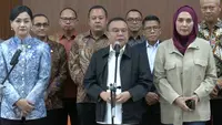 Wakil Ketua DPR Sufmi Dasco Ahmad Usai Bertemu OJK dan Direksi BEI (Istimewa)